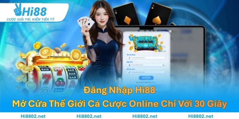 Đăng Nhập Hi88: Mở Cửa Thế Giới Cá Cược Online Chỉ Với 30 Giây